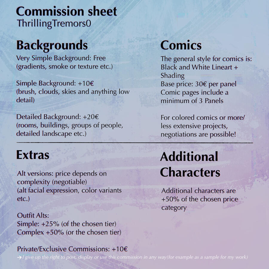 Terms and Conditions