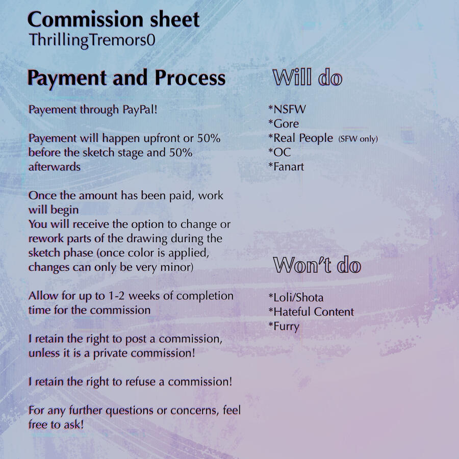 Terms and Conditions